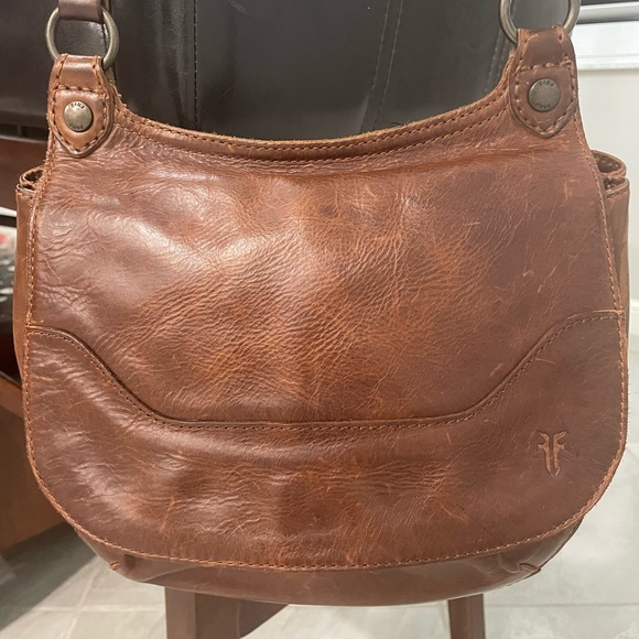 Frye Handbags - Frye Melissa Saddle Crossbody